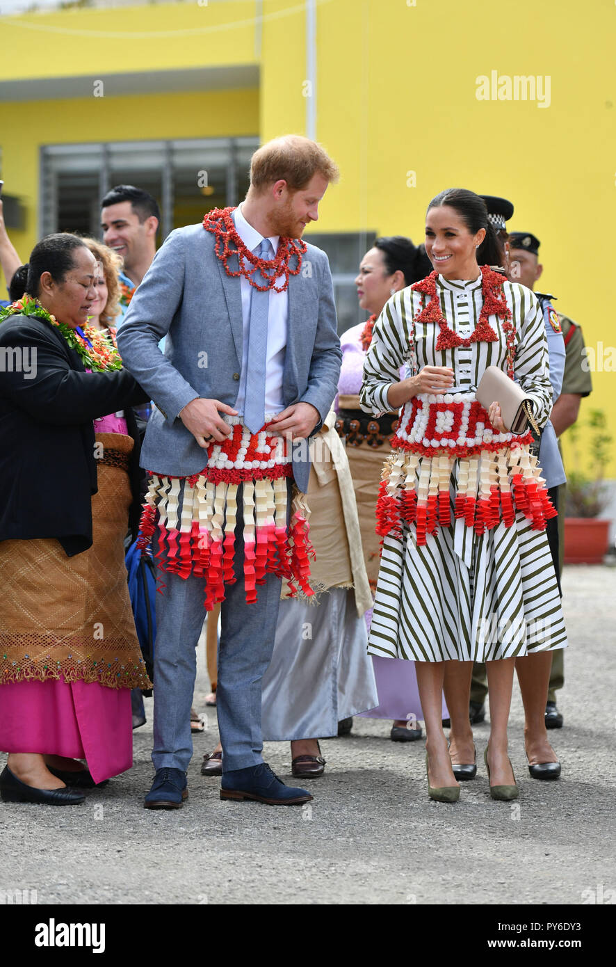 RETRANSMITTED WITH NAME OF GARMENT ADDED The Duke and Duchess of Sussex