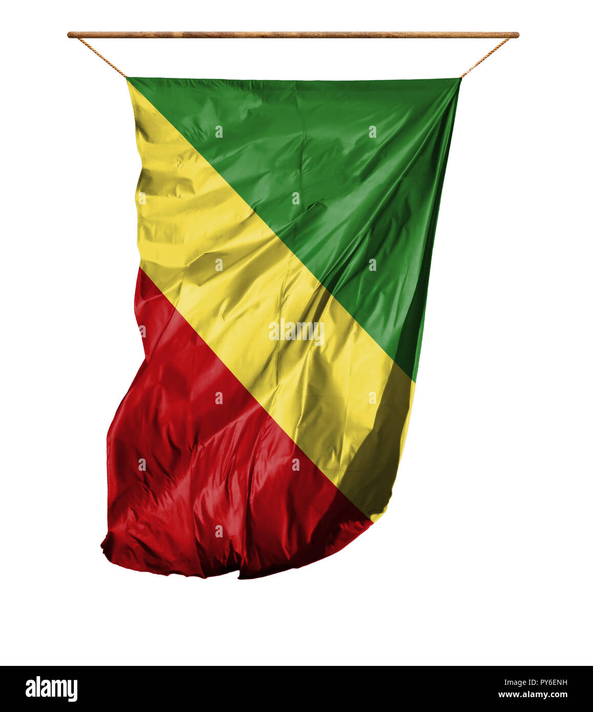 flag-of-congo-republic-vertical-flag-isolated-on-a-white-background