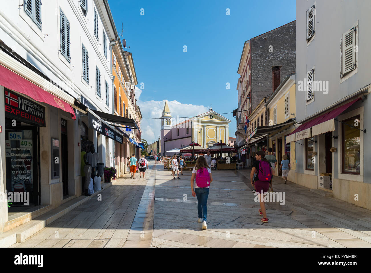 Porec croatia main street hi-res stock photography and images - Alamy
