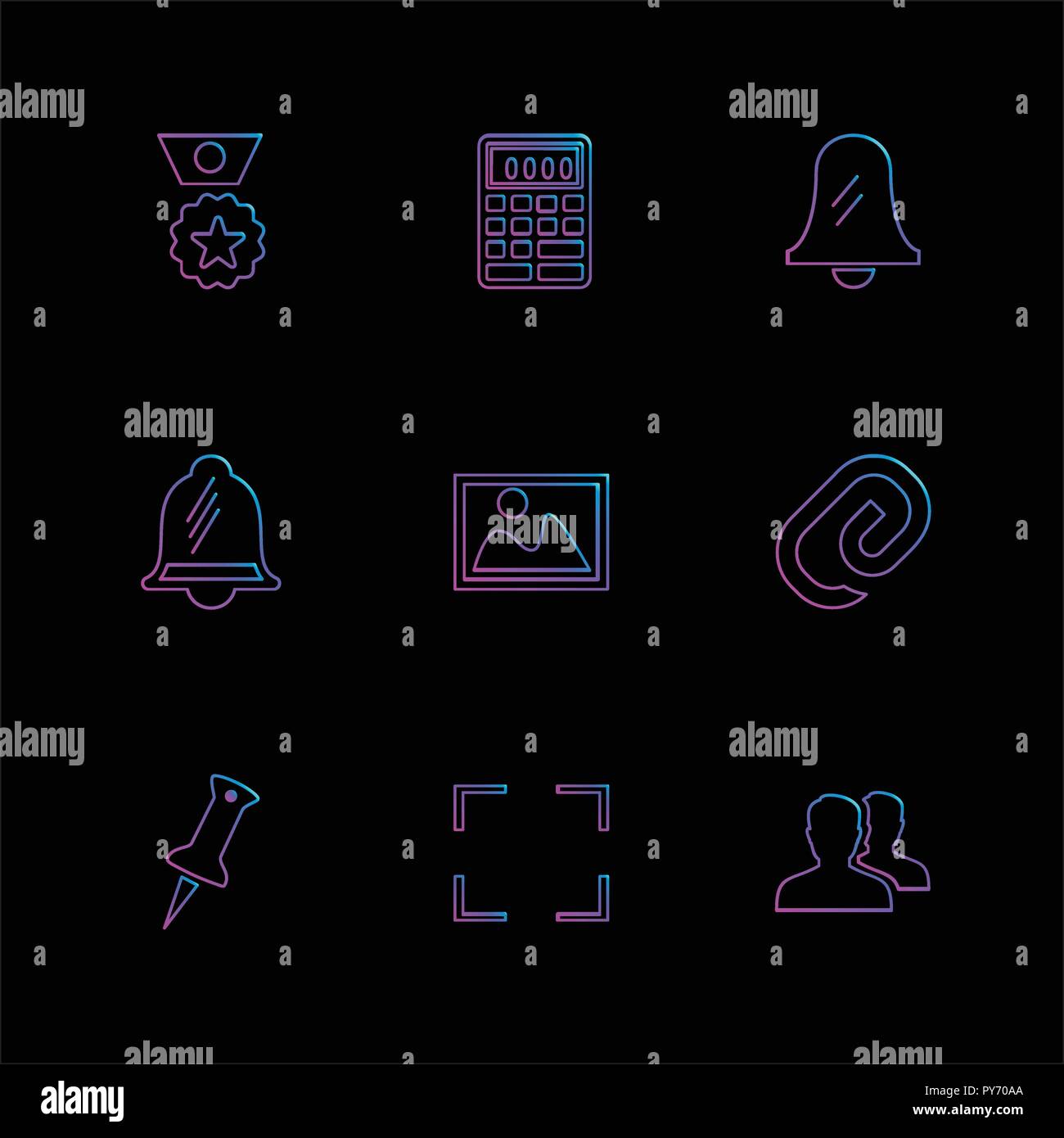 user interface , application icons , messages , books , icon, vector ...