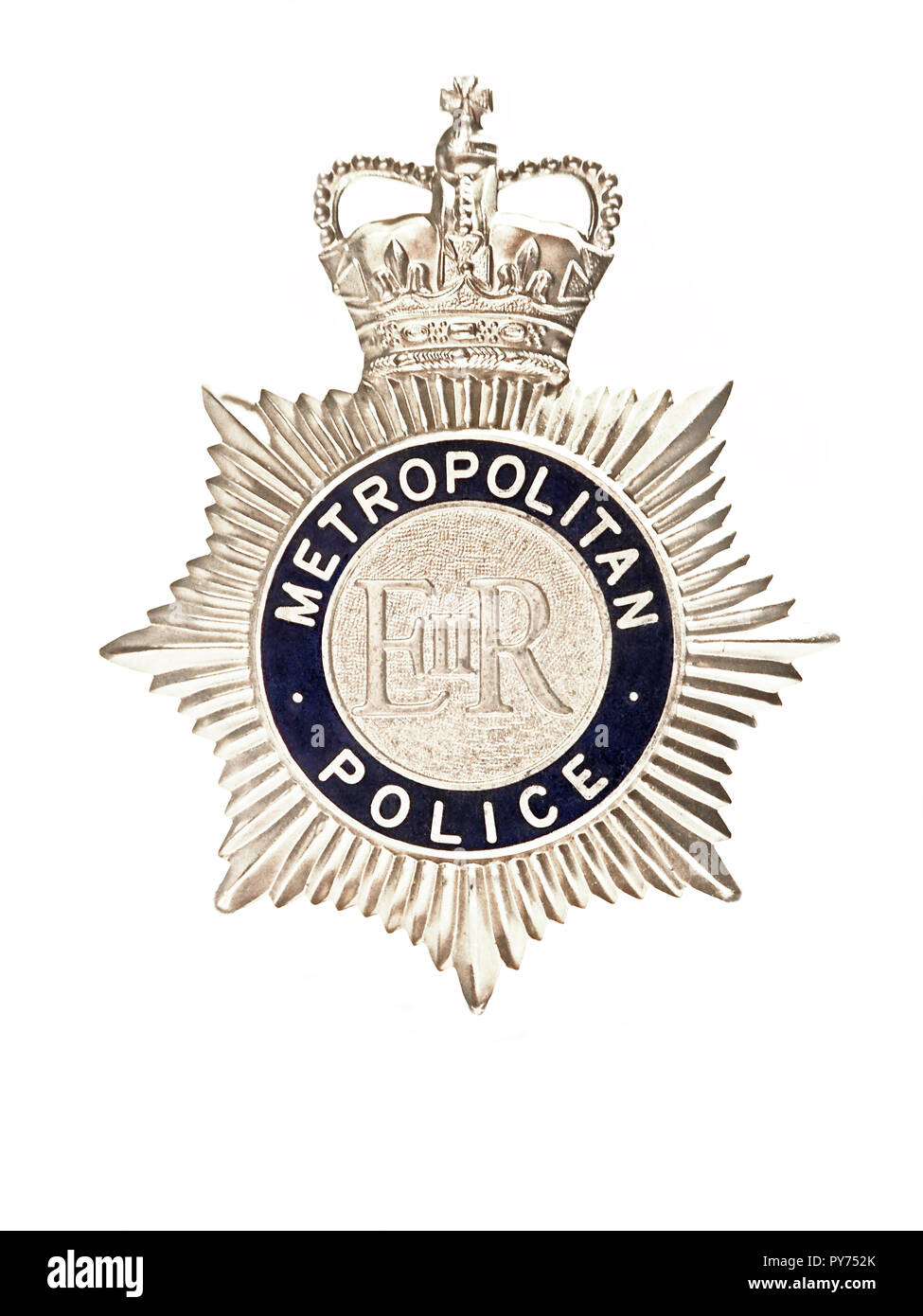 Metropolitan police badge Stock Photo