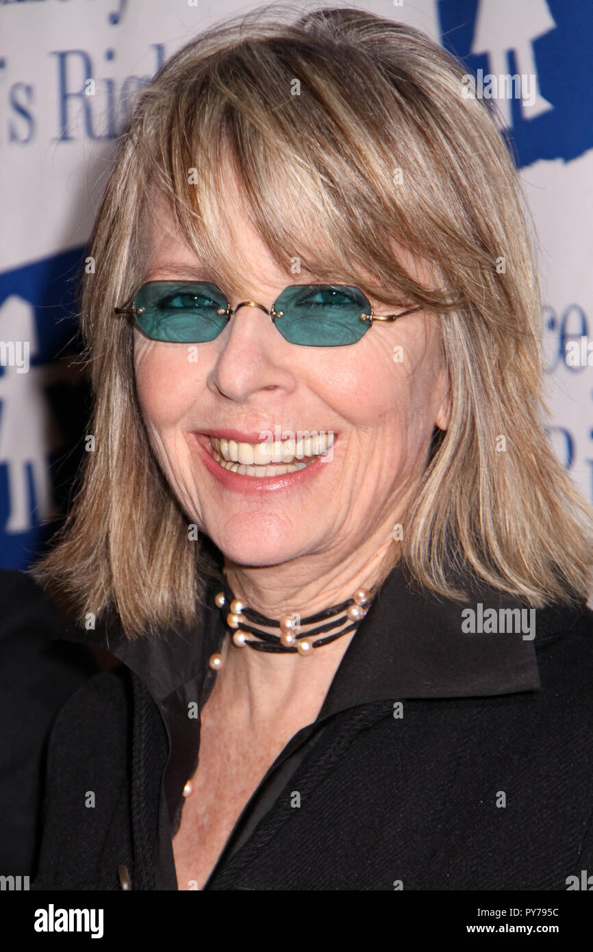 Diane Keaton  03/05/09 'The Alliance for Children's Rights Annual Dinner Gala'  @ Beverly Hilton Hotel, Beverly Hills Photo by Megumi Torii/HNW / PictureLux  (March 5, 2009) Stock Photo
