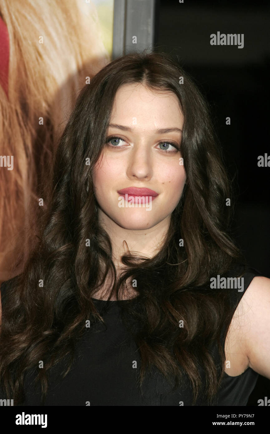 Kat Dennings  08/20/08 'The House Bunny' Premiere  @ Mann Village Theatre, Westwood Photo by Ima Kuroda/HNW / PictureLux  (August 20, 2008) Stock Photo