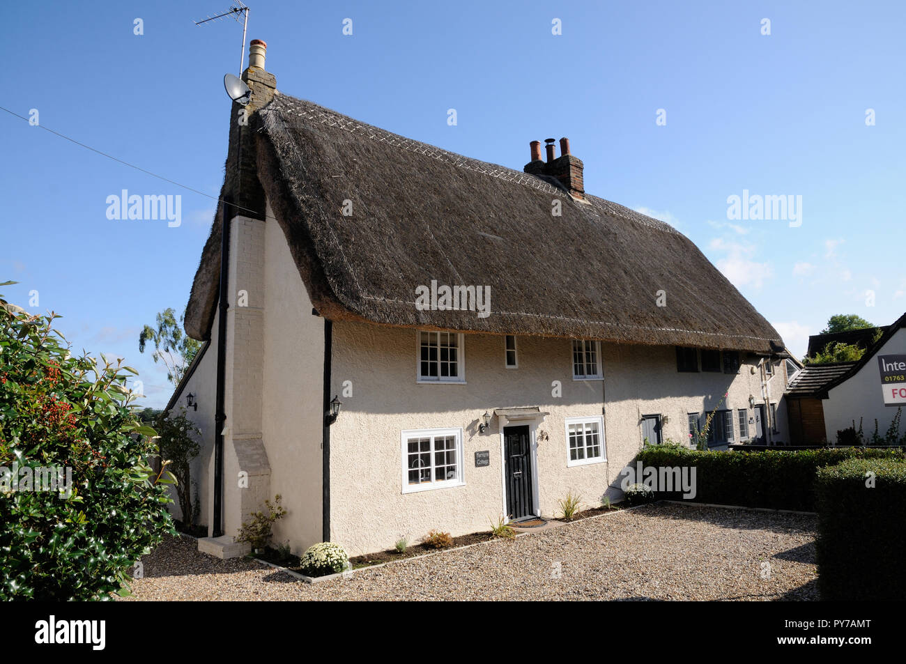 Farriers Cottage, Cottered, Hertfordshire Stock Photo