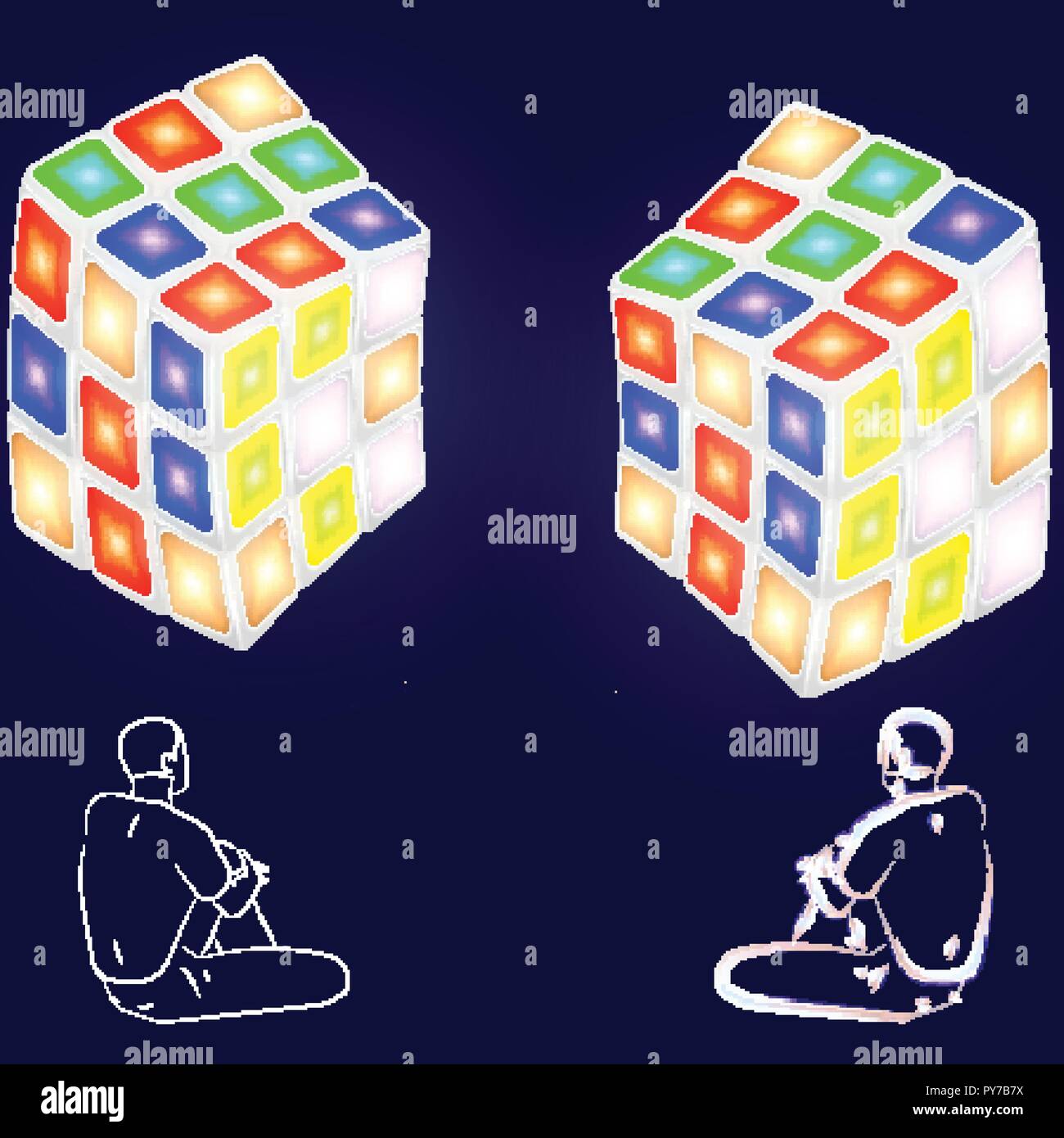 Rubiks Cube 1974 High Resolution Stock Photography and Images - Alamy