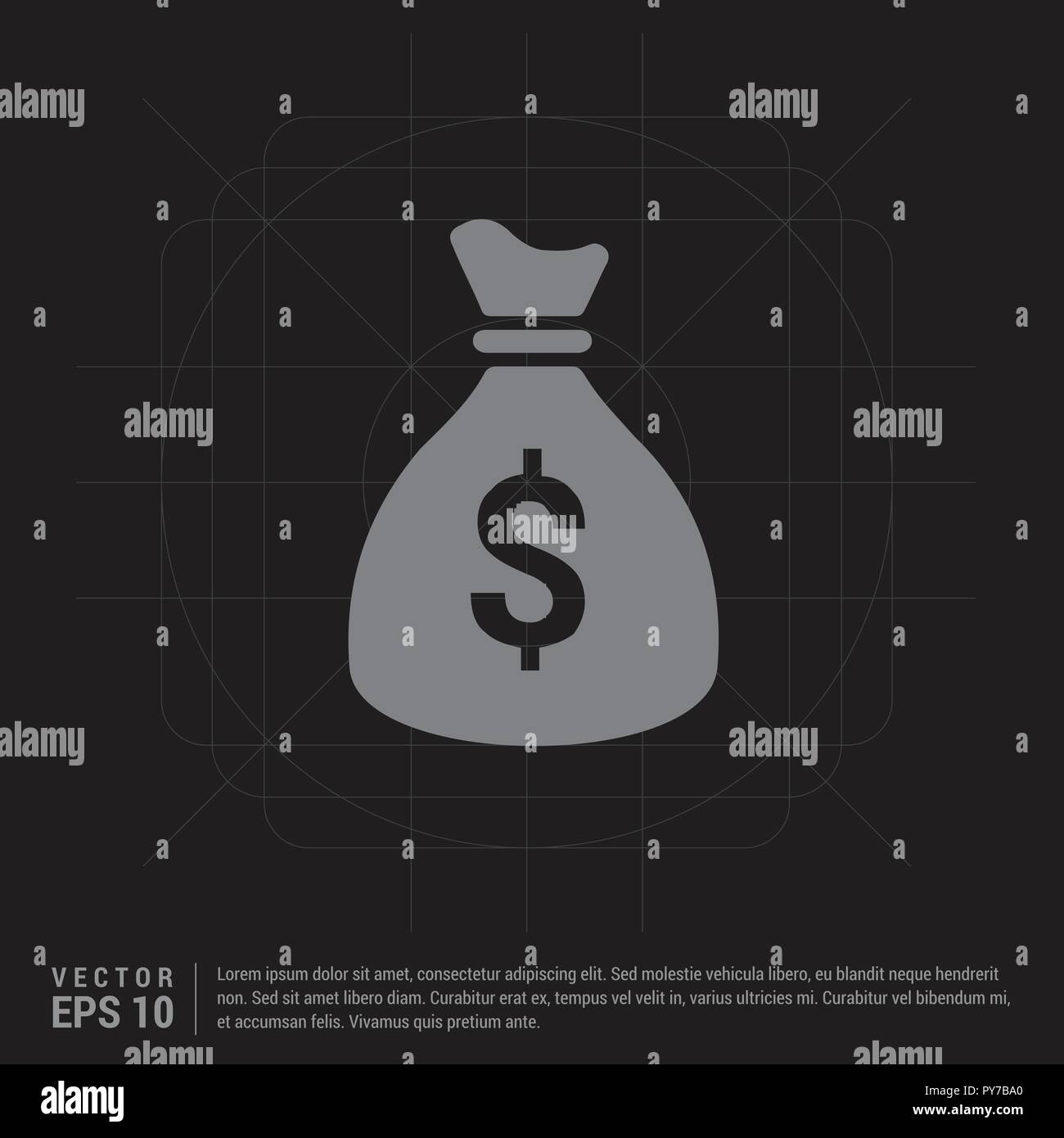 Money Bag Icon Stock Vector Image & Art - Alamy