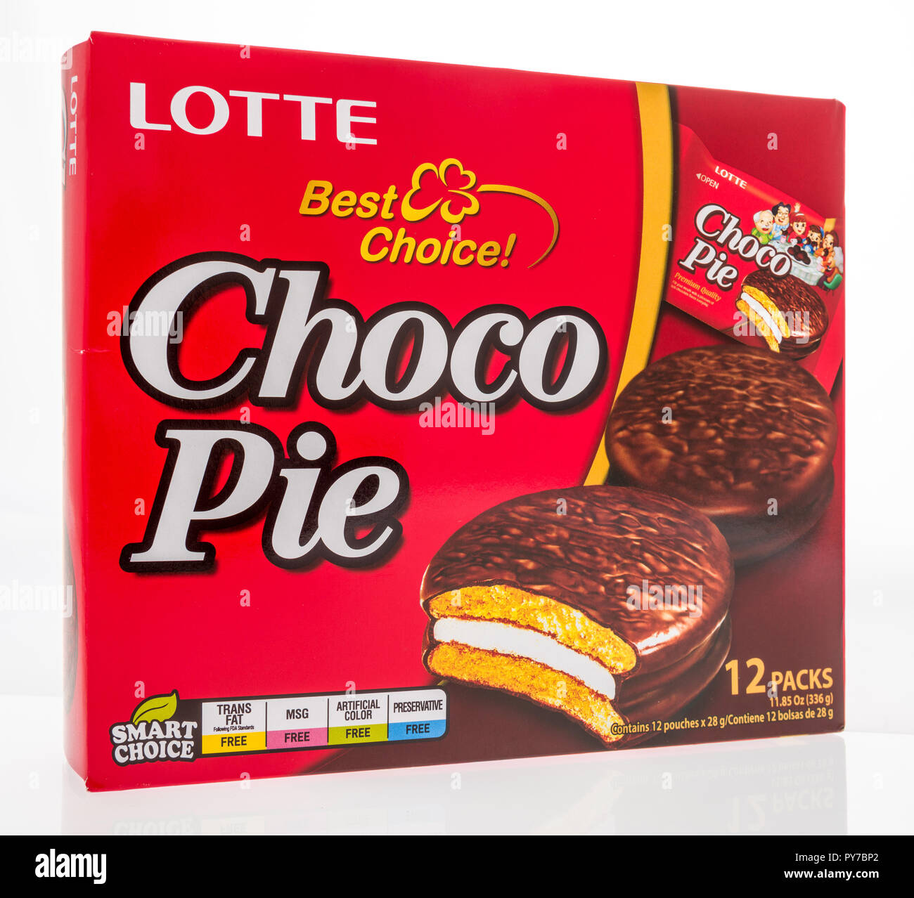 12++ Choco pie lotte vs orion information