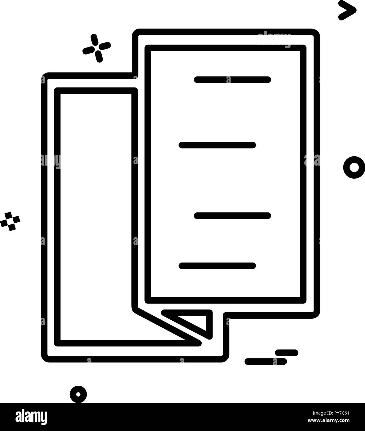 Book icon design vector Stock Vector Image & Art - Alamy