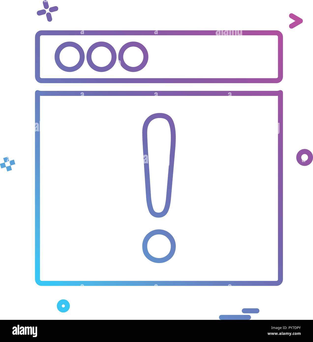 Web layouts icon design vector Stock Vector Image & Art - Alamy