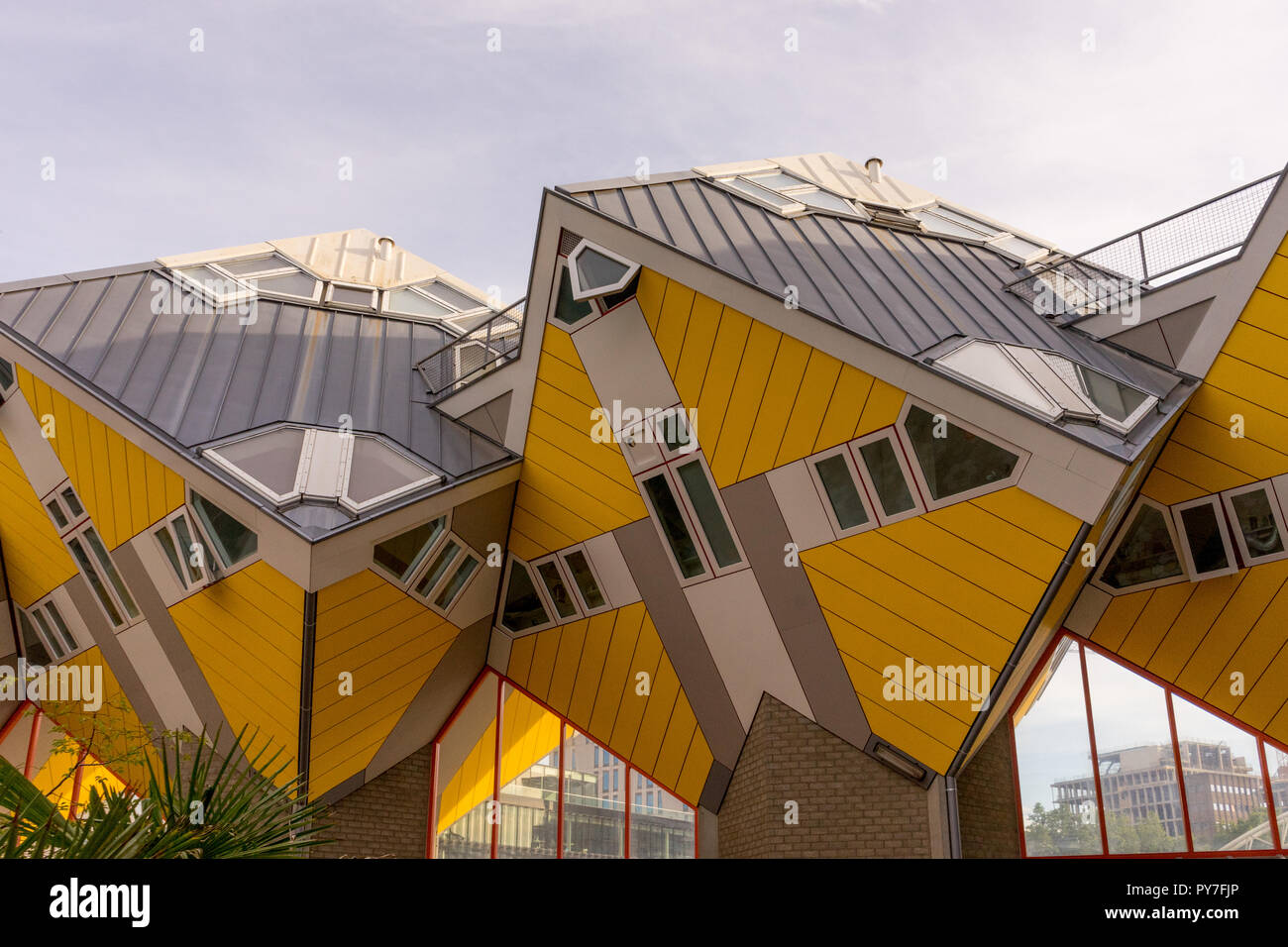 Rotterdam, Netherlands - 16 July, 2016: The Cube Houses (Kubuswoningen ...