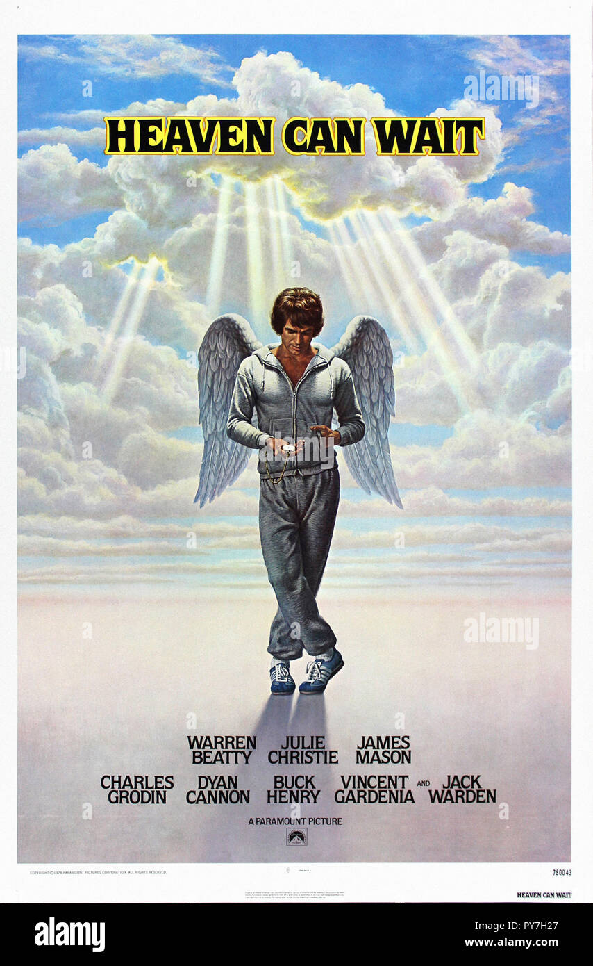 Heaven Can Wait 1978 - Original Movie Poster Stock Photo - Alamy