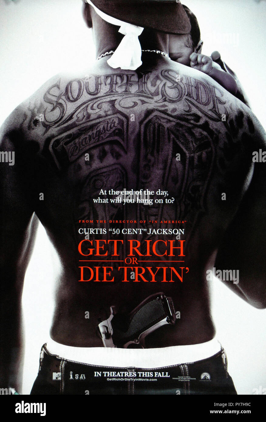 Get Rich Or Die Trying Original Movie Poster Stock Photo Alamy