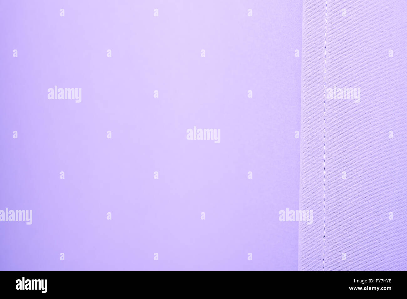 Violet fabric cloth background texture. Selected focus. Stock Photo