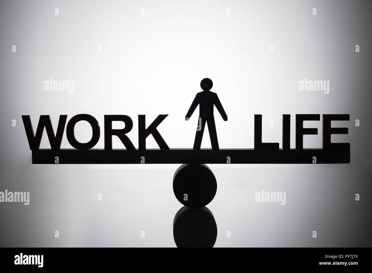 Human silhouette work hi-res stock photography and images - Alamy