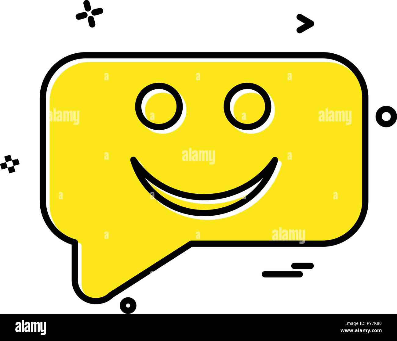 sms chat emoji icon vector design Stock Vector Image & Art Alamy
