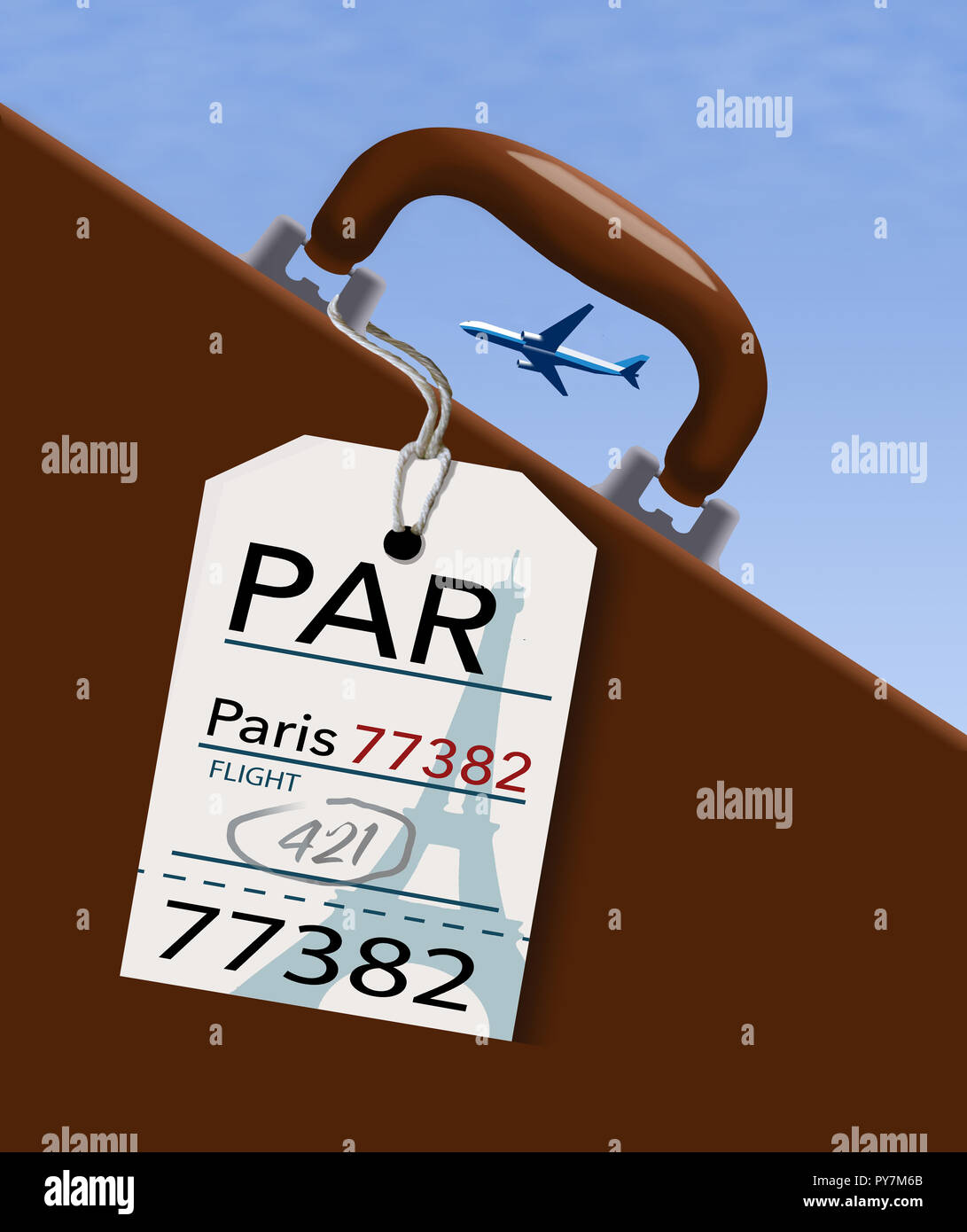Airline luggage tag hires stock photography and images Alamy