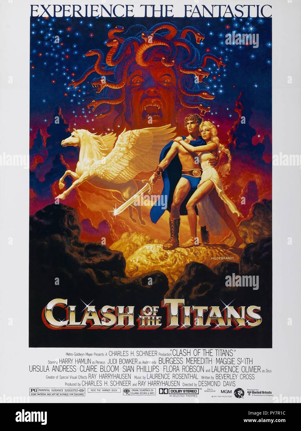Original film title: CLASH OF THE TITANS. English title: CLASH OF THE TITANS. Year: 1981. Director: DESMOND DAVIS. Credit: M.G.M. / Album Stock Photo
