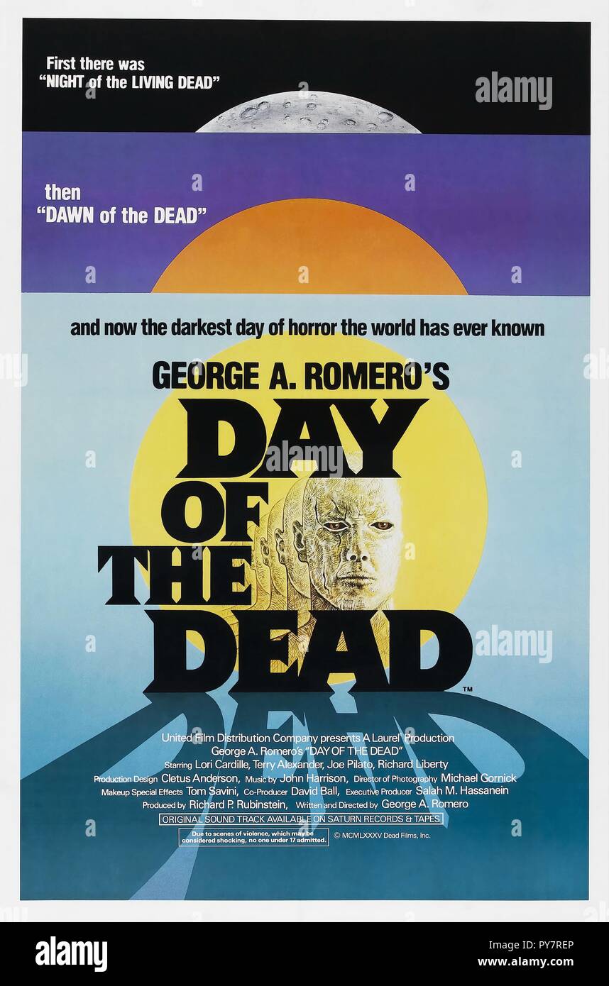 Original film title: DAY OF THE DEAD. English title: DAY OF THE DEAD. Year: 1985. Director: GEORGE A. ROMERO. Credit: UFDC/Laurel Entertainment Inc./Dead Films Inc. / Album Stock Photo
