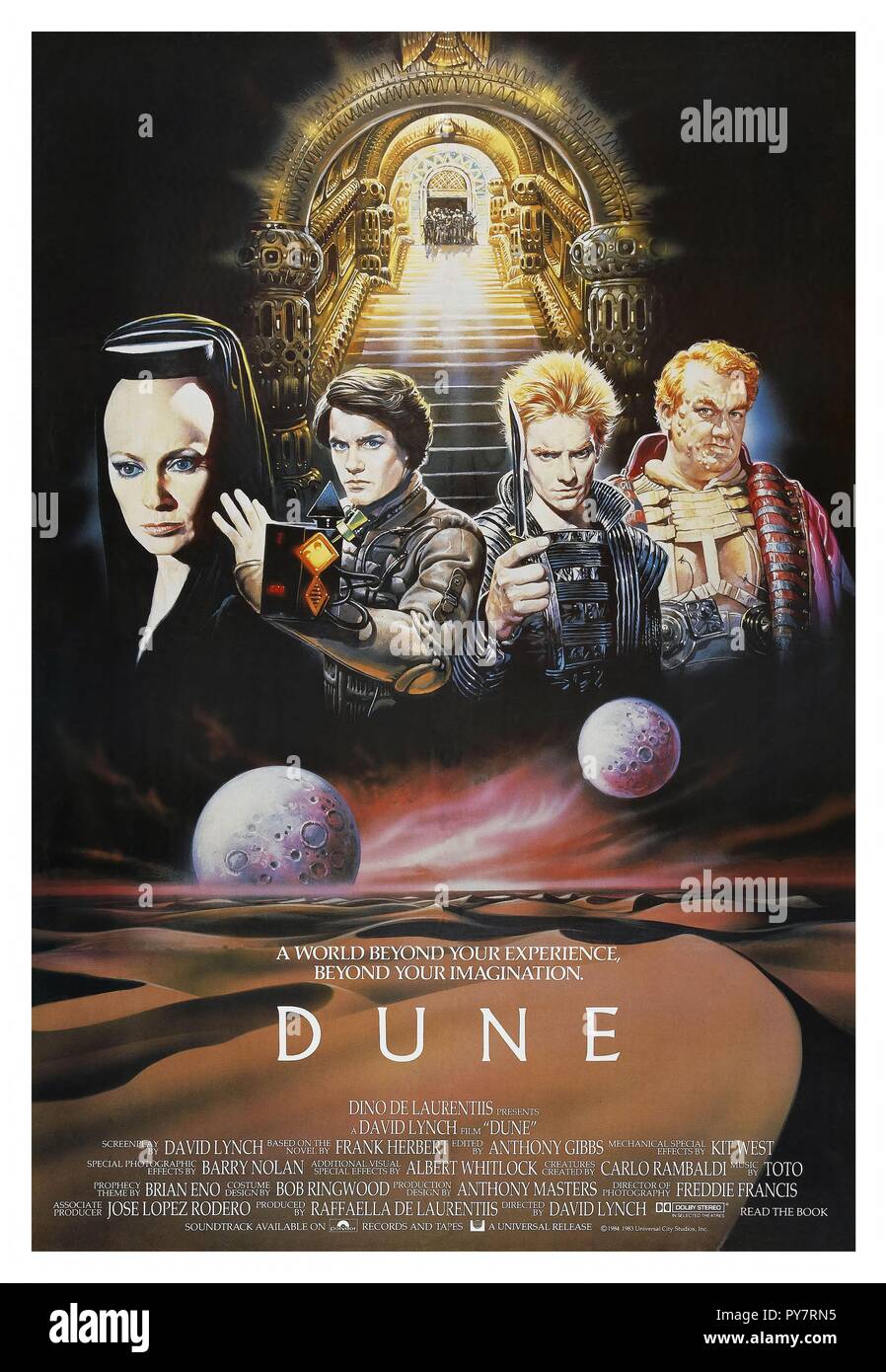 Original film title: DUNE. English title: DUNE. Year: 1984. Director: DAVID LYNCH. Credit: UNIVERSAL PICTURES / Album Stock Photo