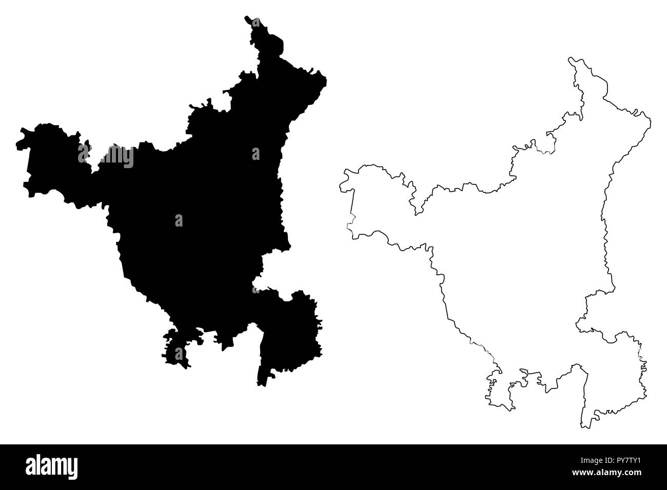 Haryana States And Union Territories Of India Federated