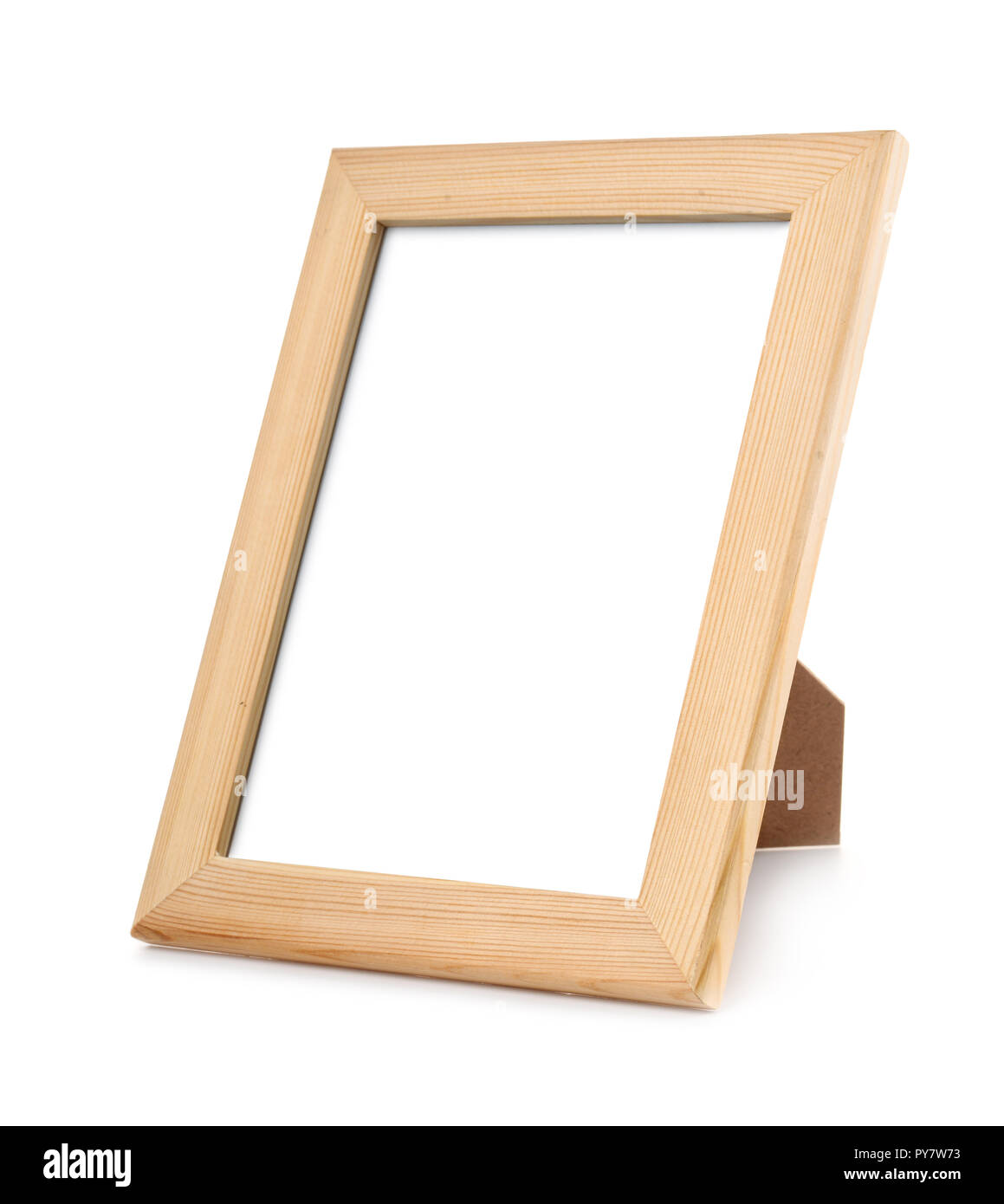 Wooden Red Picture Frame With Cut Out Canvas Stock Photo - Download Image  Now - Art, Art And Craft, Art Museum - iStock