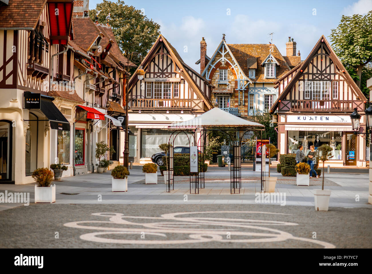 DEAUVILLE, FRANCE September 06, 2017 Street