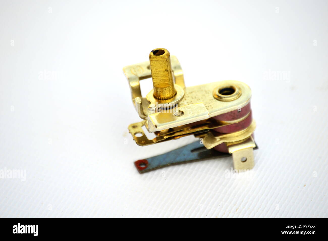 bimetallic thermostat for temperature control of electric oven Stock ...