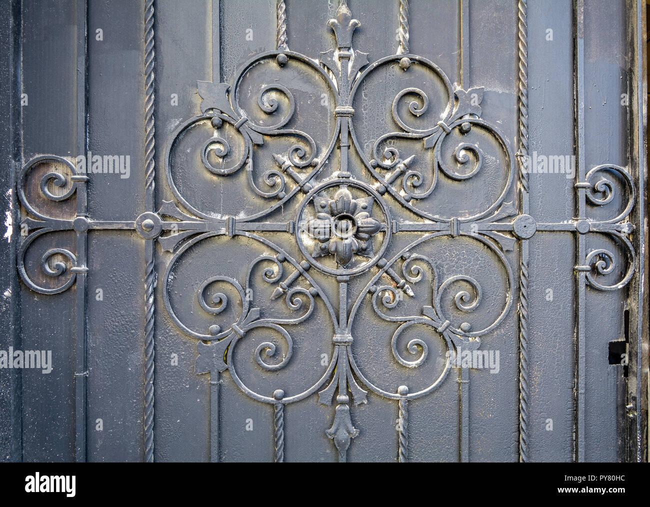 Element Of Architectural Decorative Exterior Fence Vintage