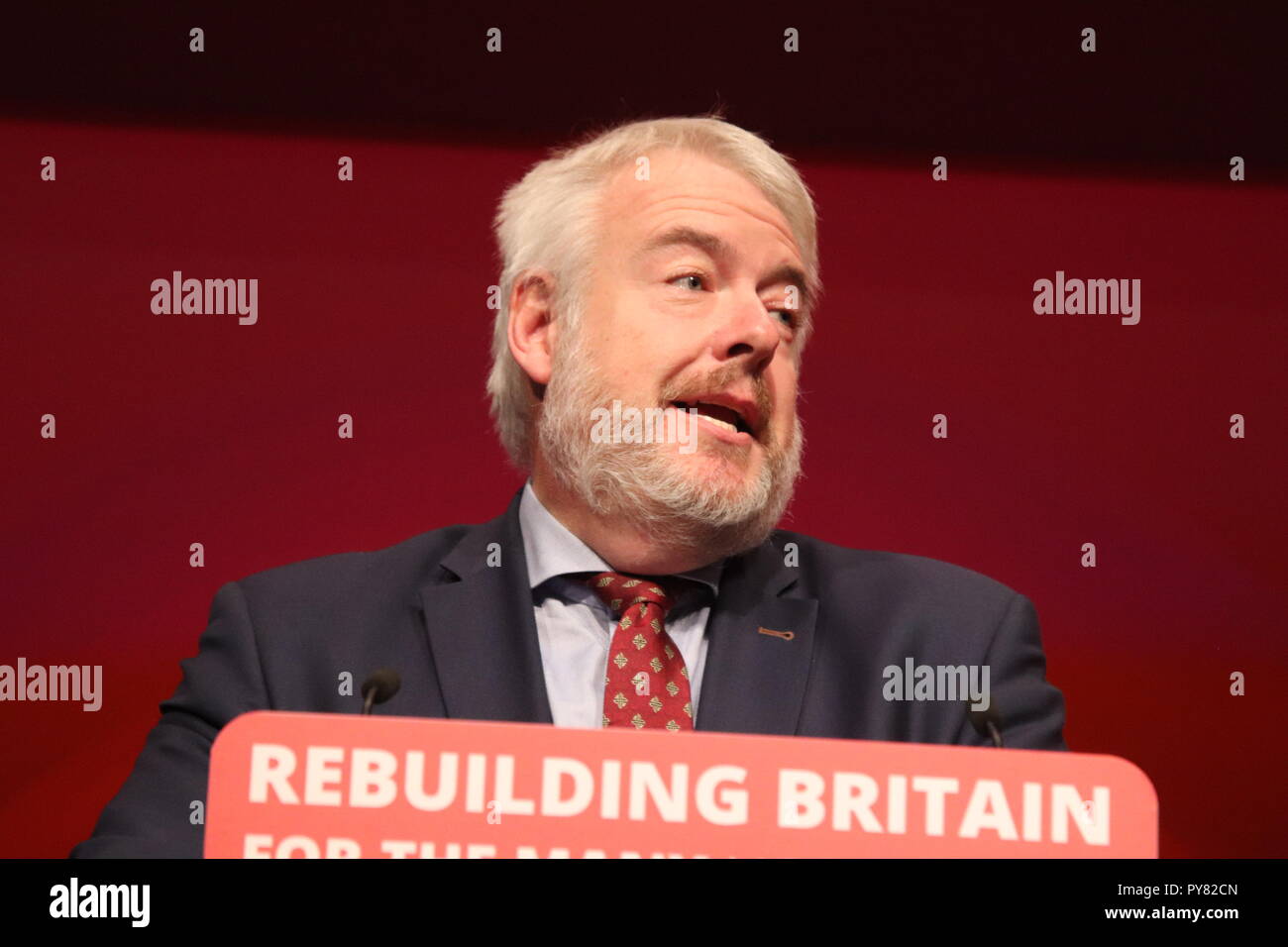 Labour Party Conference 2018 in Liverpool, United Kingdom  Featuring: Carwyn Jones Where: Liverpool, United Kingdom When: 24 Sep 2018 Credit: WENN.com Stock Photo