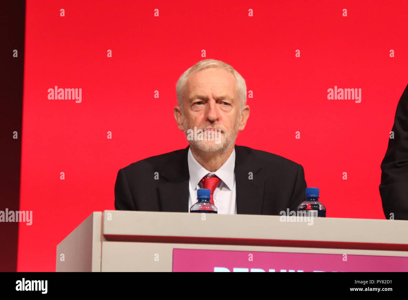 Labour Party Conference 2018 in Liverpool, United Kingdom  Featuring: Jeremy Corbyn Where: Liverpool, United Kingdom When: 24 Sep 2018 Credit: WENN.com Stock Photo