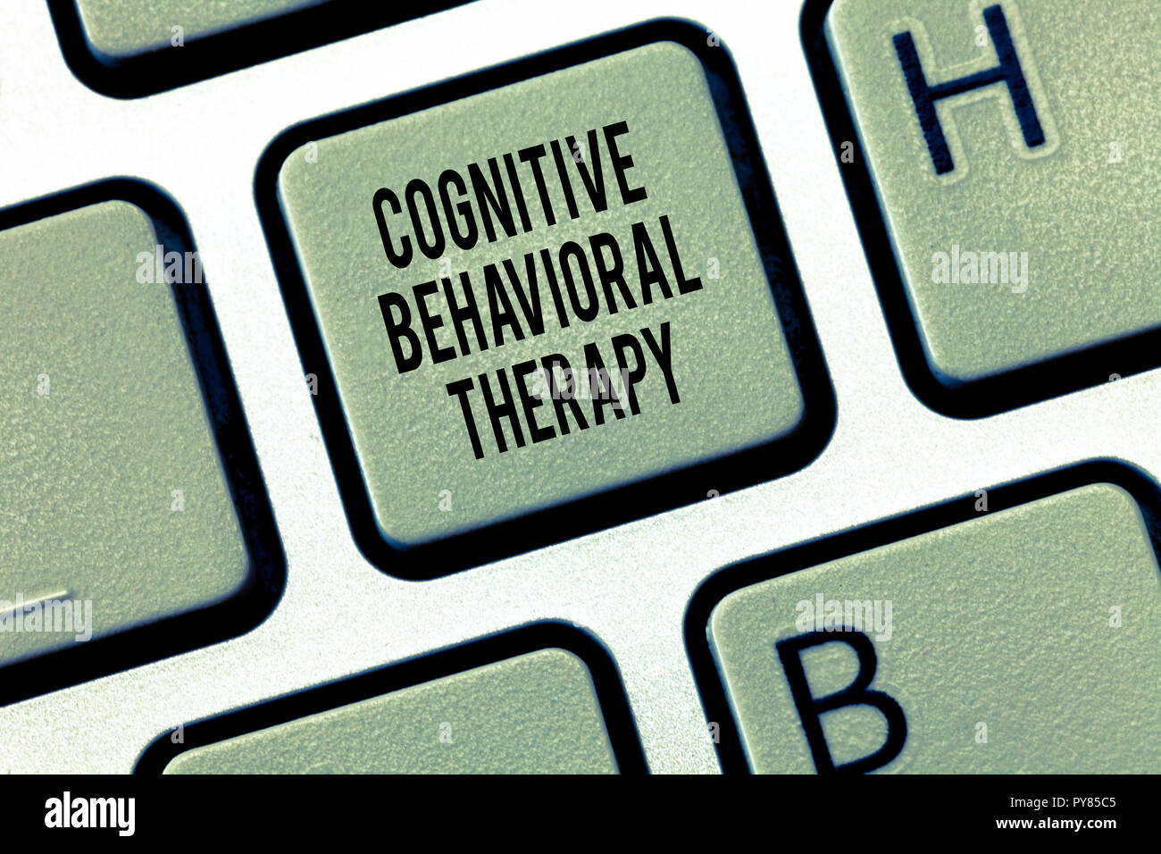 Text sign showing Cognitive Behavioral Therapy. Conceptual photo ...