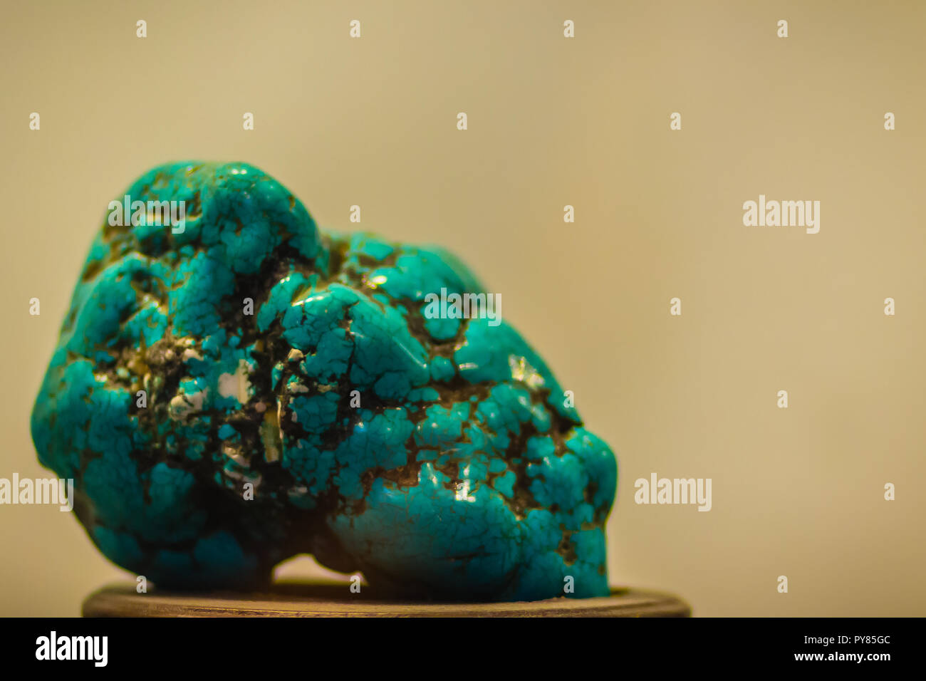Turquoise Stone Specimen From Mining For Education Turquoise Is An