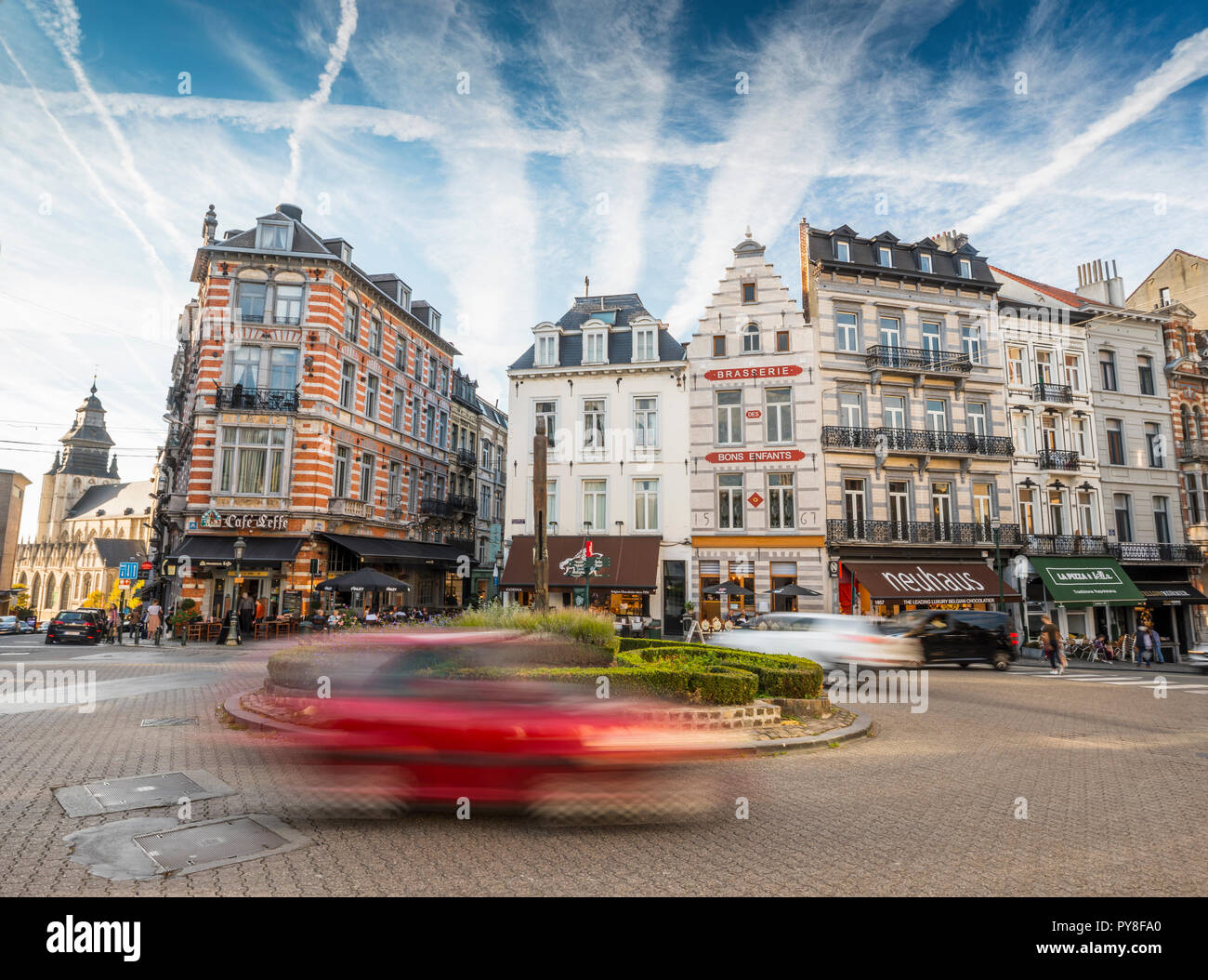 Grand Sablon Brussels High Resolution Stock Photography and Images - Alamy