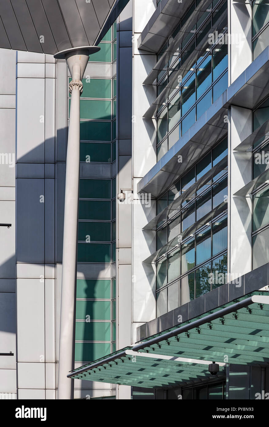 University College London Hospital in Euston Road, London. UCLH. Stock Photo