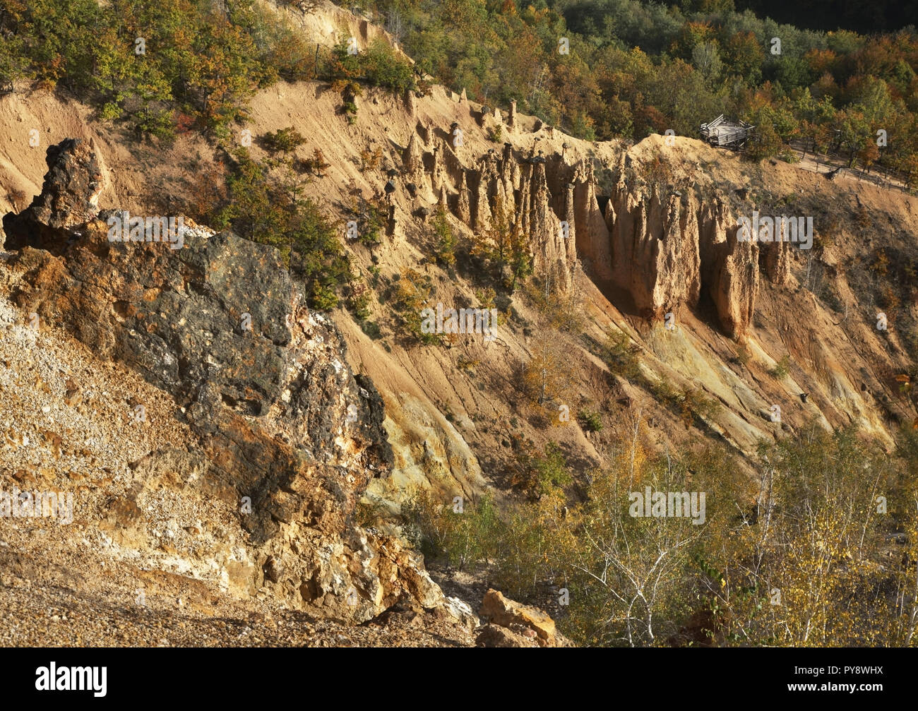 Town of Devil (Davolja Varos). Serbia Stock Photo