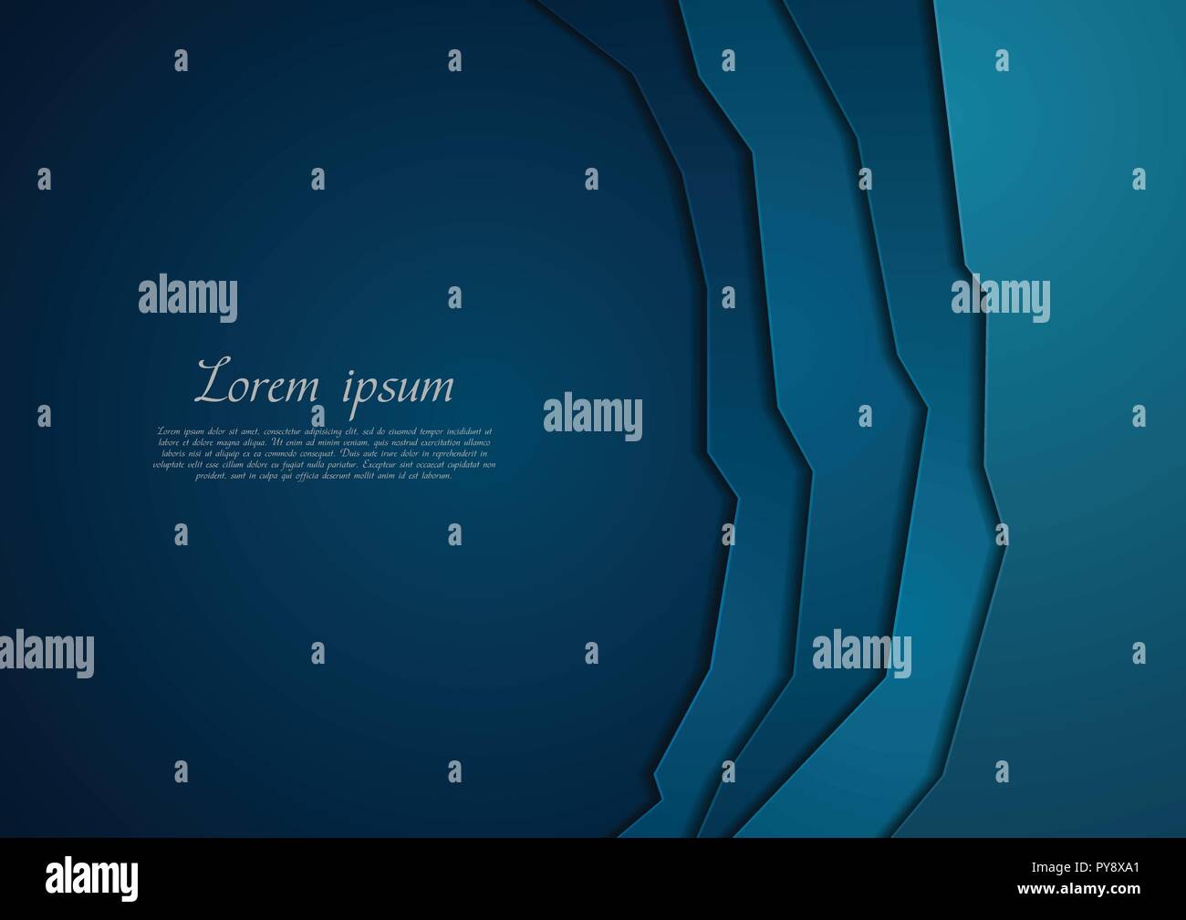 Abstract dark blue corporate material background. Vector design Stock ...