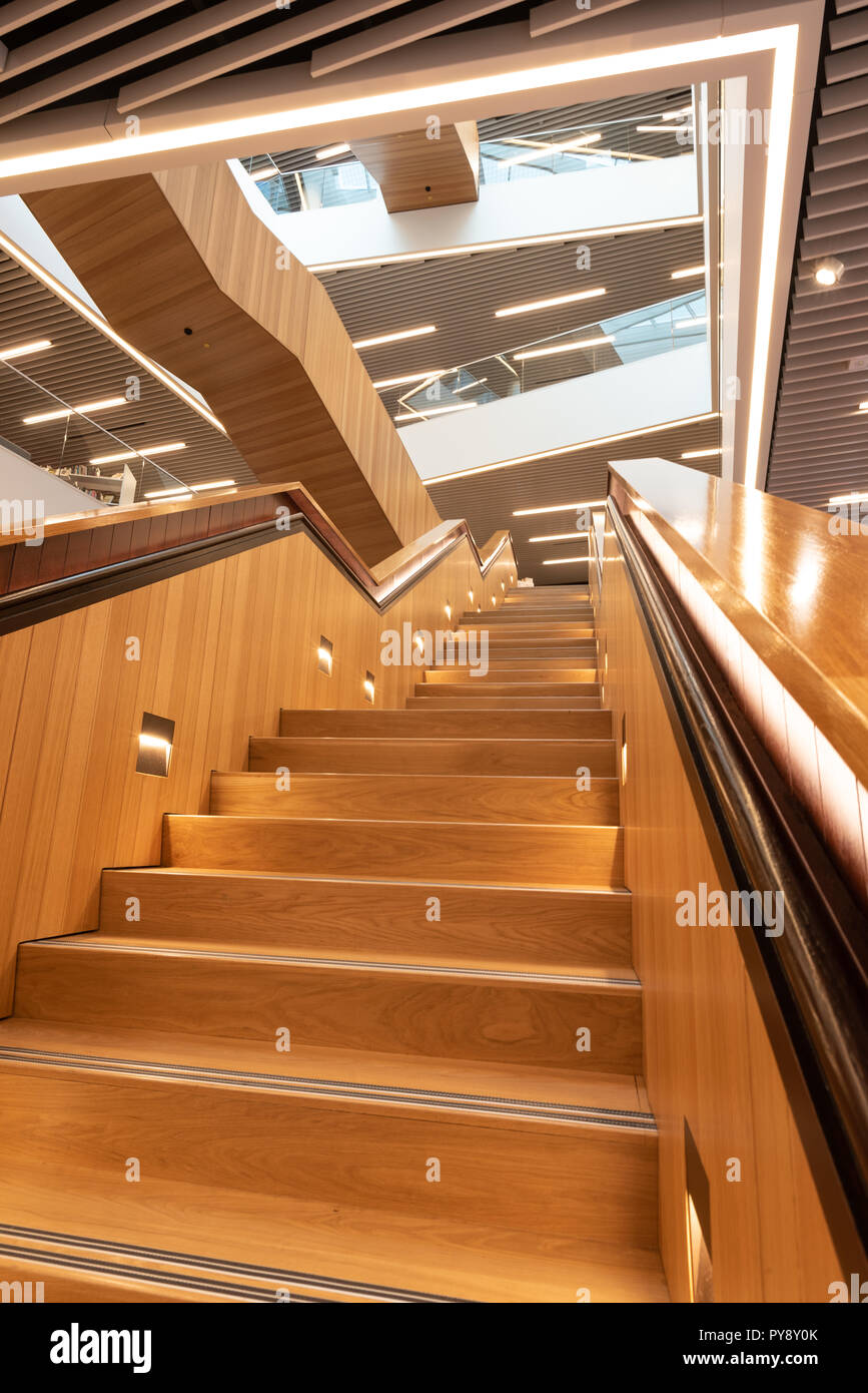 Turanga, the Christchurch Central Library, New Zealand Stock Photo - Alamy