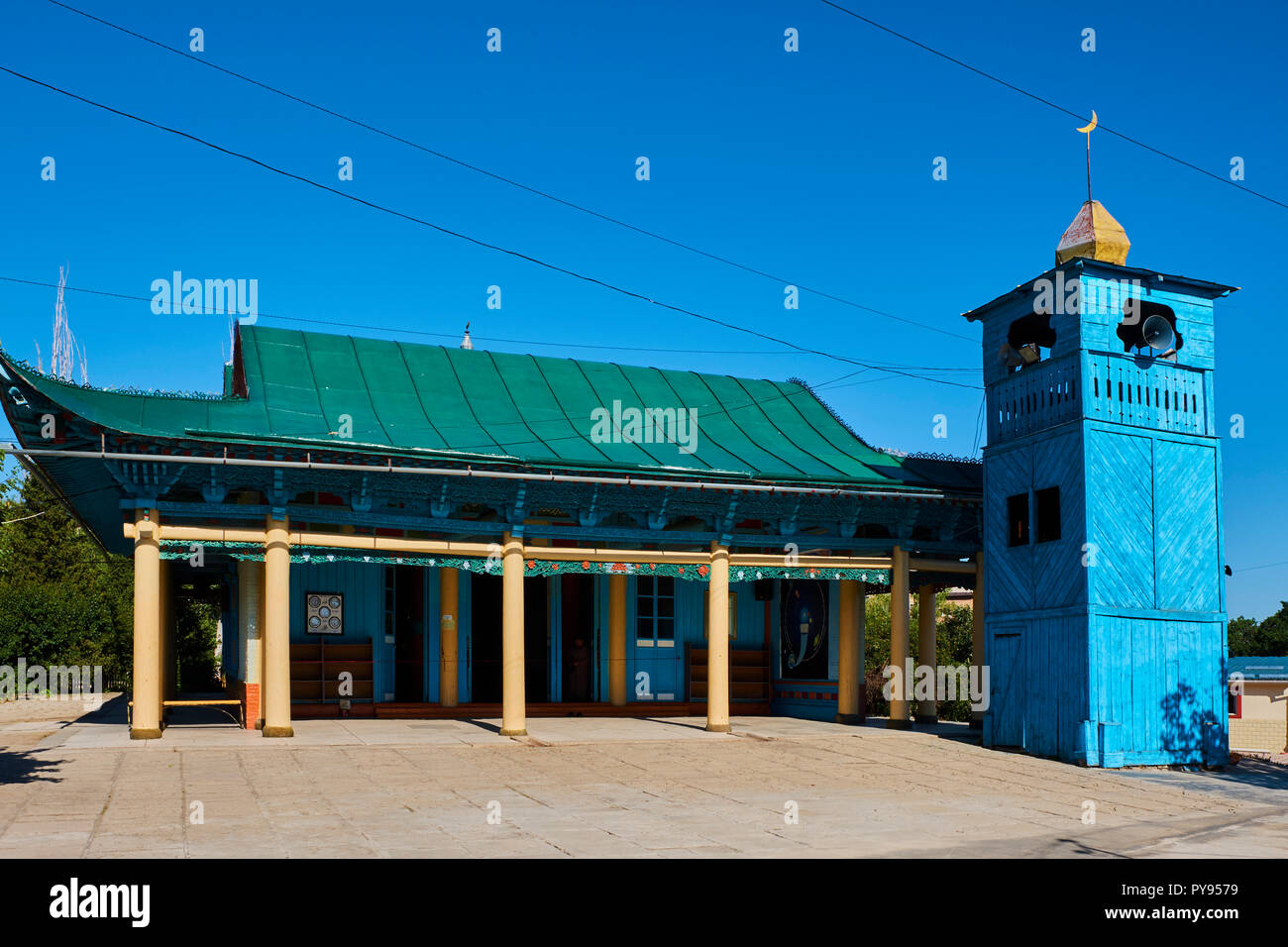 Kyrgyzstan, Issyk Kul province, Karakol city, Dungan Mosque Stock Photo
