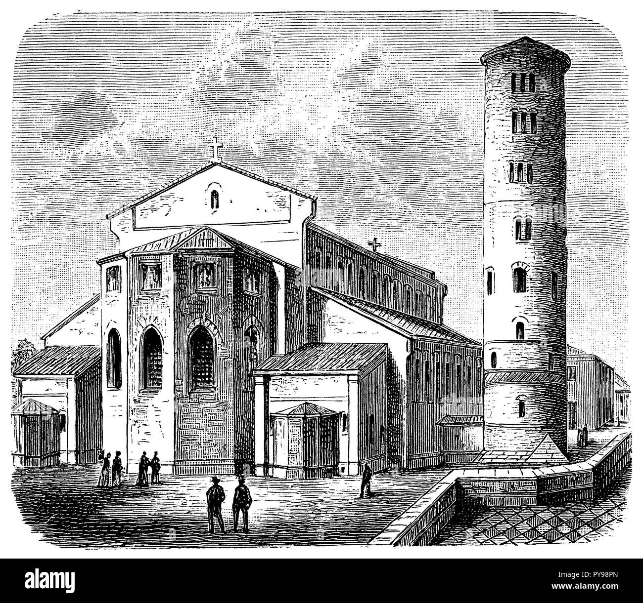 S. Apollinare in Classe at Ravenna Stock Photo Alamy