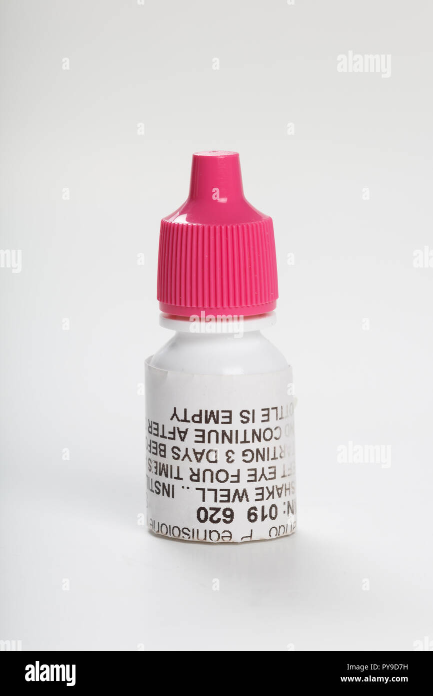 Eye Drop Prescription High Resolution Stock Photography and Images Alamy