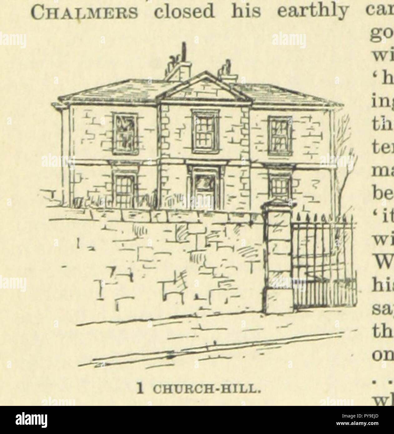 page 212 of 'Memorable Edinburgh Houses . Revised and enlarged by O. Smeaton, etc' . Stock Photo