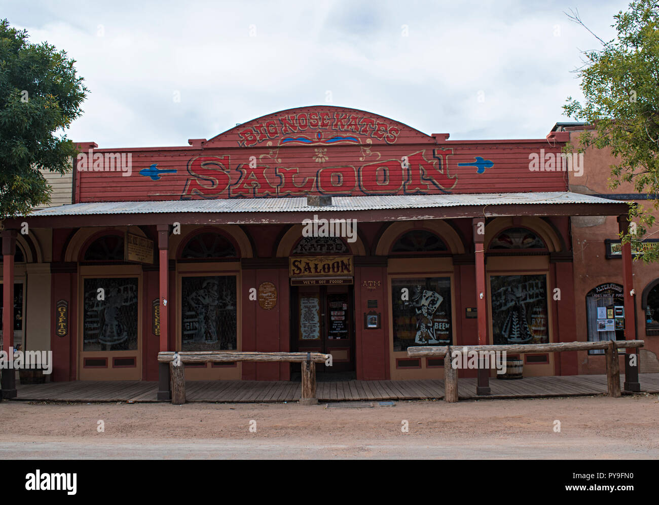 Big Nose Kate's Saloon. Tombstone Arizona USA Stock Photo
