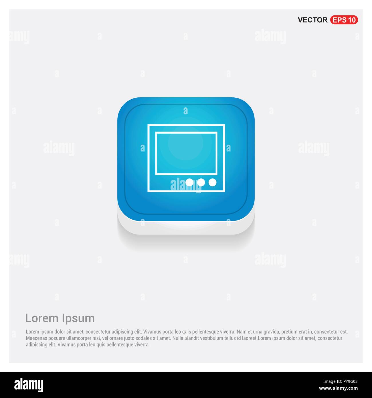 Retro tv icon Stock Vector Image & Art - Alamy