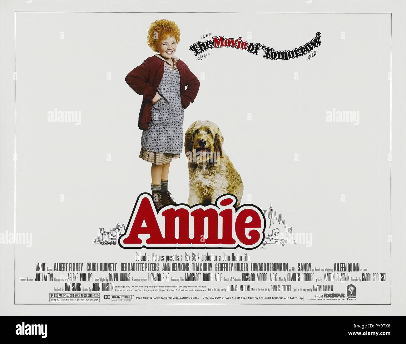 Original film title ANNIE. English title ANNIE. Year 1982. Director