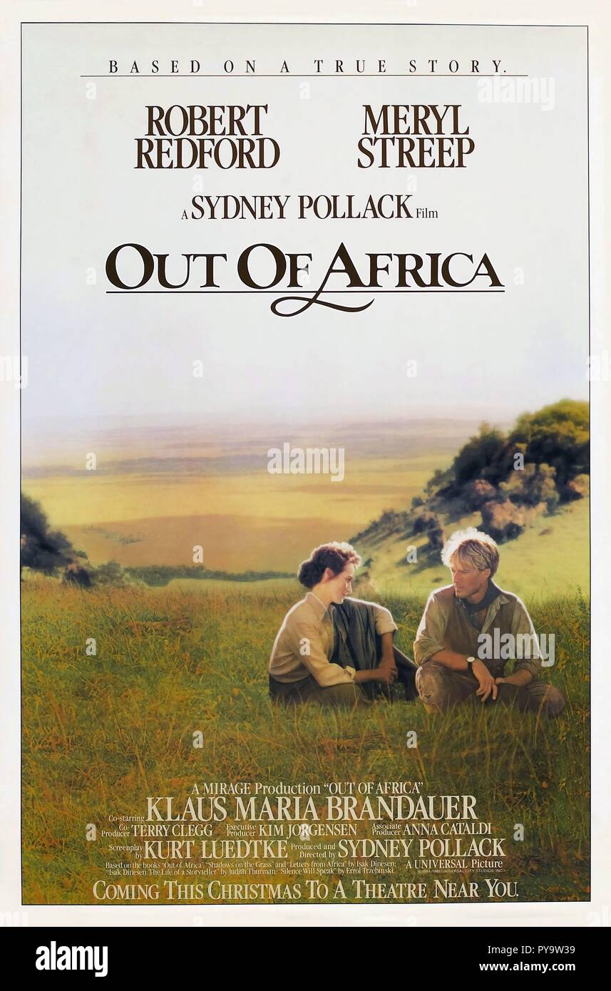 Original film title: OUT OF AFRICA. English title: OUT OF AFRICA. Year: 1985. Director: SYDNEY POLLACK. Credit: UNIVERSAL PICTURES / Album Stock Photo