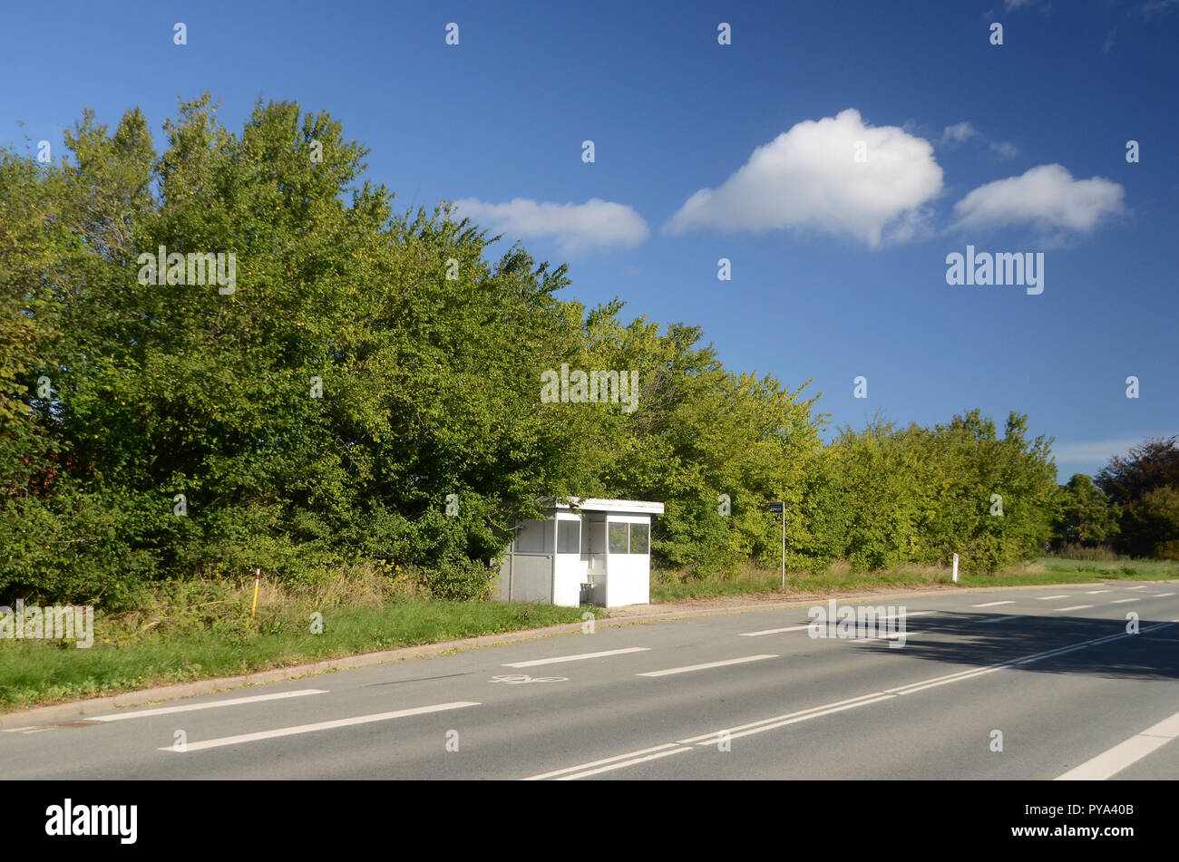 Wooden Bus Shelter High Resolution Stock Photography and Images - Alamy