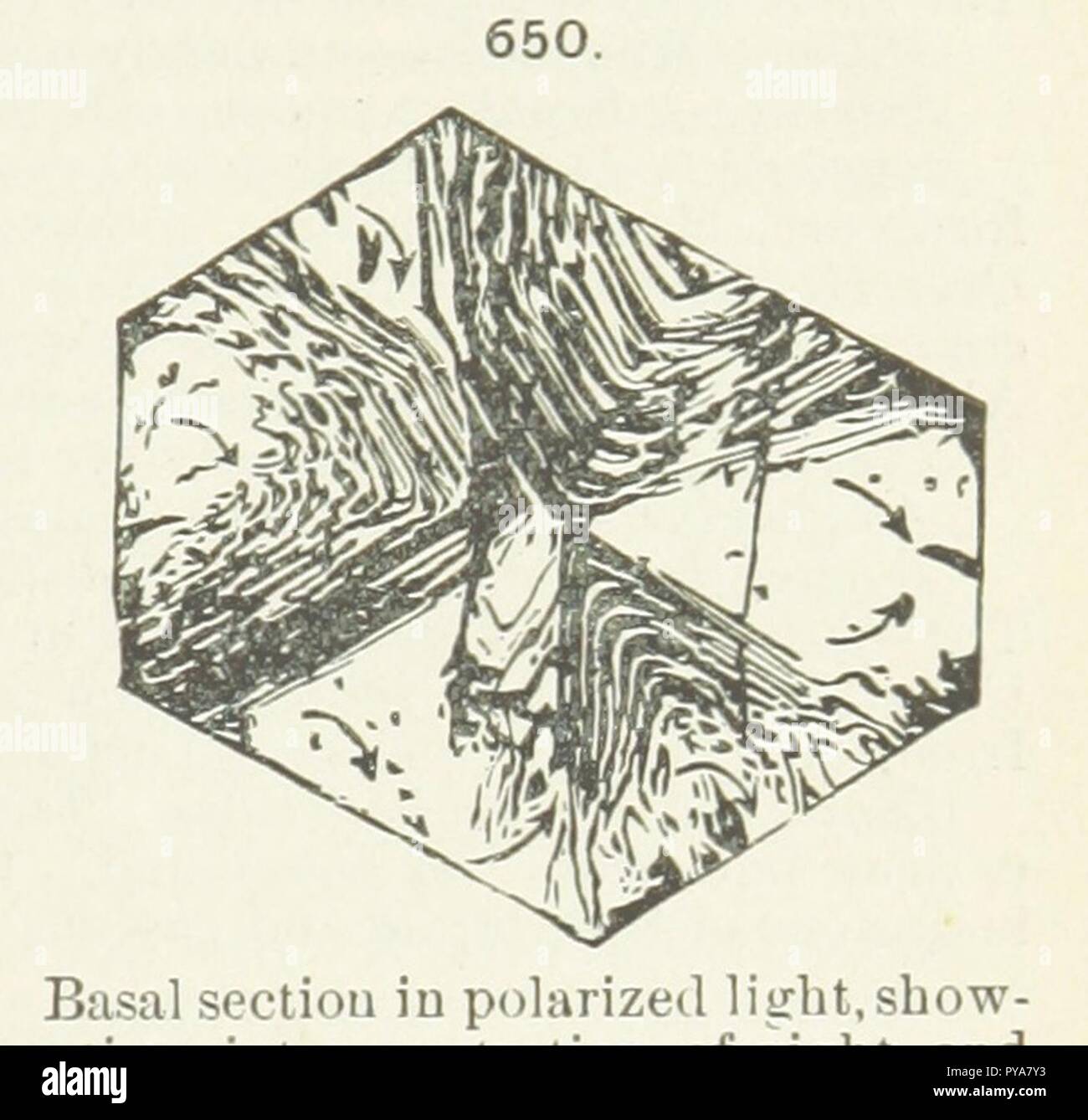 page 343 of '[A Text-Book of Mineralogy. With an extended treatise on crystallography and physical mineralogy . on the plan and with the co-operation of . James D. Dana . With . woodcuts . Newly revised 0071. Stock Photo