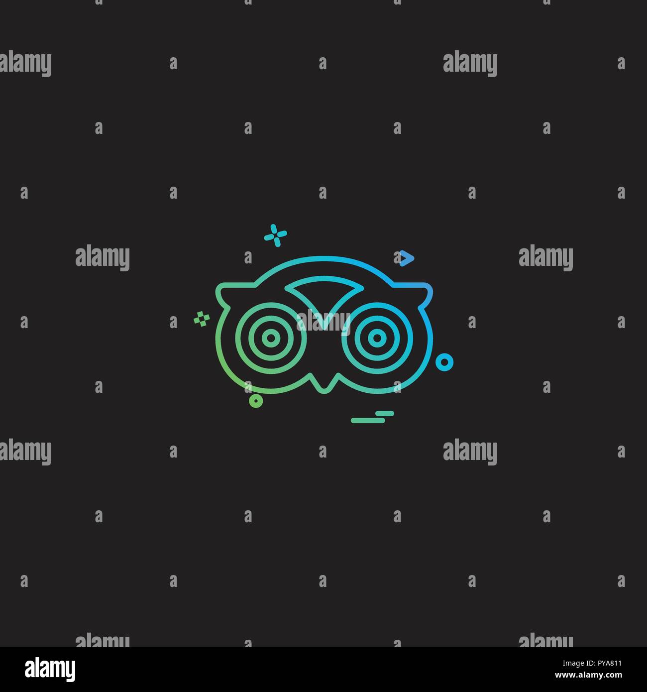 Tripadvisor icon design vector Stock Vector Image & Art - Alamy