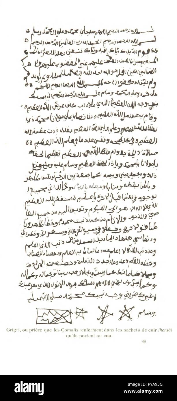 page 367 of 'La Vallée du Darror; voyage aux pays Çomalis, Afrique orientale. Types, scènes, paysages, panoramas hors texte, d'après les photographies et les croquis de l'auteur, etc' by Th0005. Stock Photo