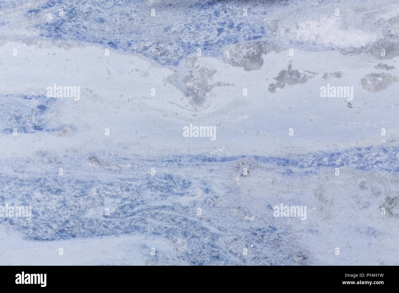 Simple light blue marble texture with tracery surface. Stock Photo